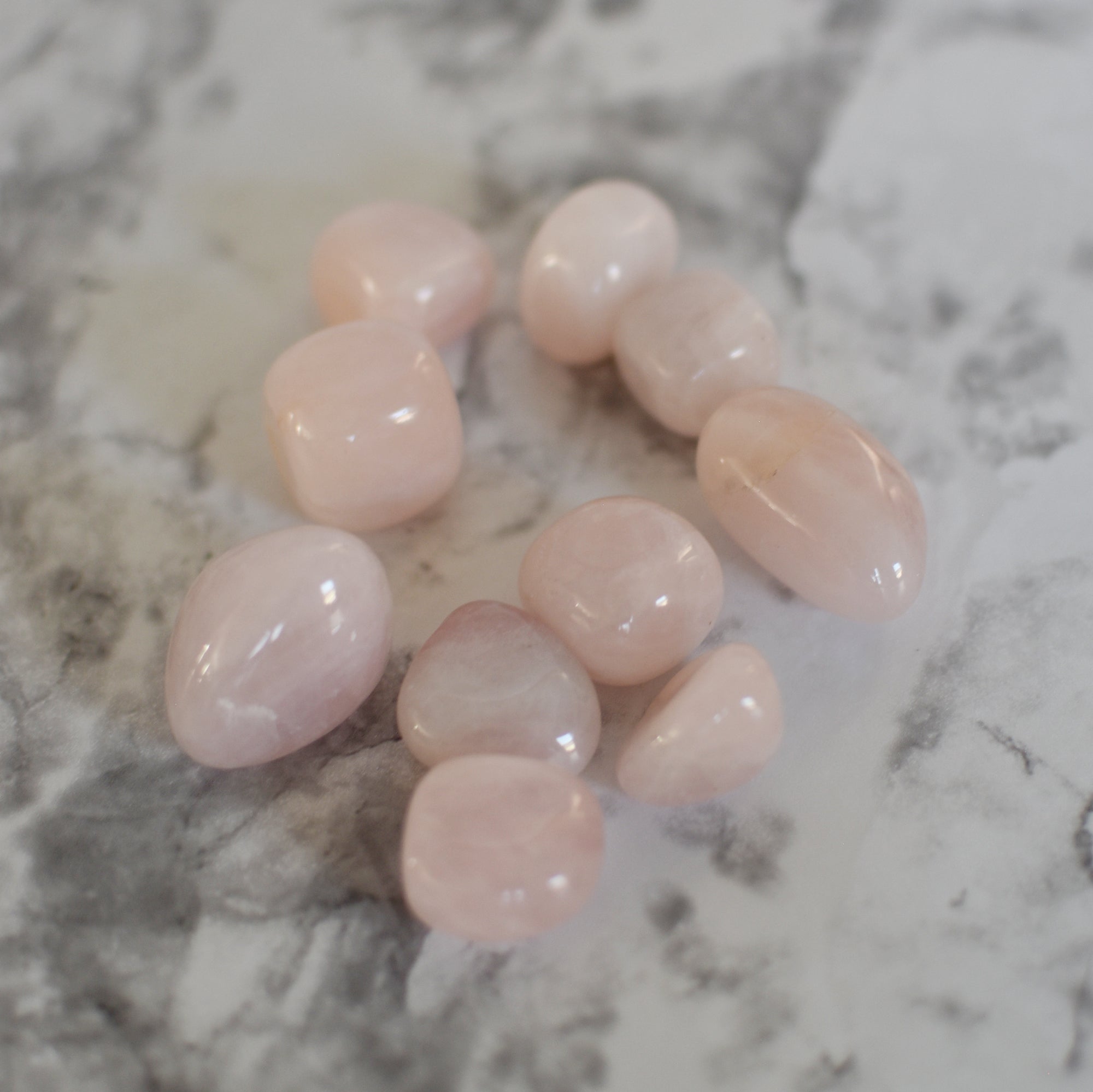 Tumbled Rose Quartz Crystal